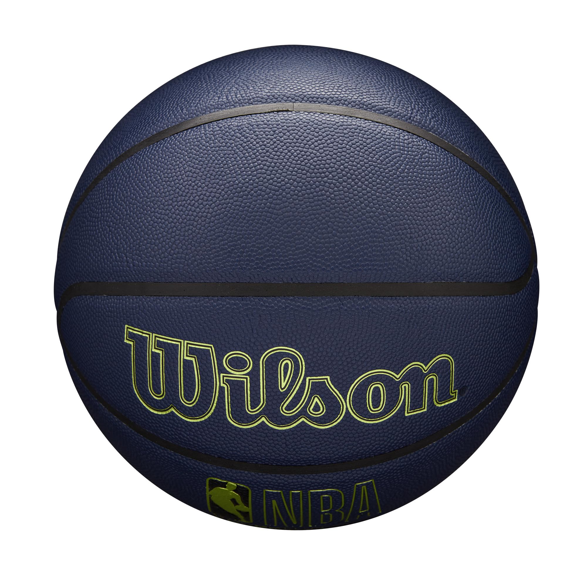 Wilson Nba Forge Plus Indoor/Outdoor Basketball - Navy Blue, Size 7-29.5''