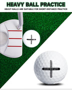 Caiton Putt Practice Balls-Improve The Accuracy Of Putts, Visualization Putting Aid, Golf Putting Score Reduction, Golf Putting