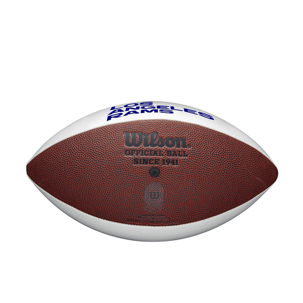 Wilson Nfl Live Signature Autograph Football - Official Size, Los Angeles Rams