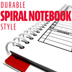 Franklin Sports Baseball + Softball Scorebook - Score Keeping Book For Stats Coaching Official Scorekeeper 25 Game