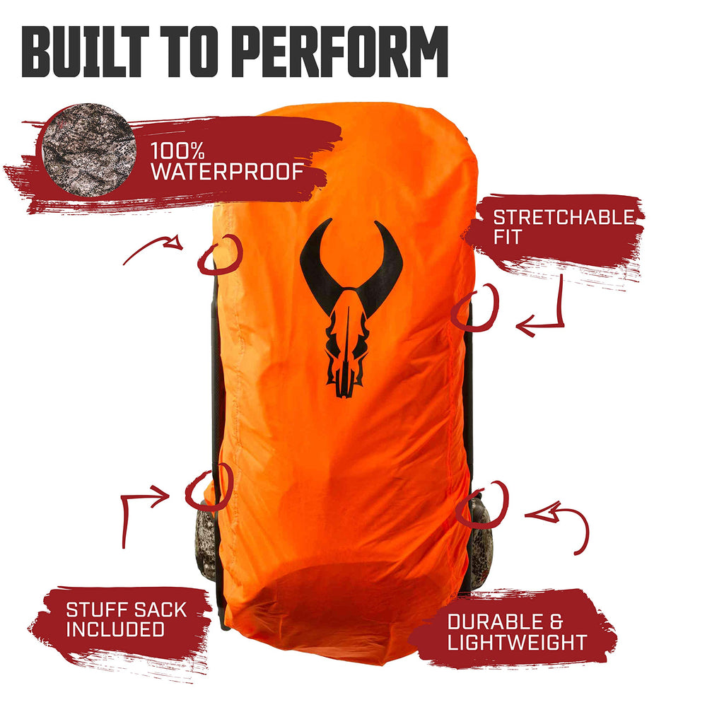 Badlands Rain Cover For Hunting Packs, Blaze, Large