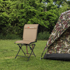 Goplus Hunting Chair, 360 Swivel Hunting Blind Chair With Carrying Strap, 330Lbs Capacity, Folding Silent Deer Hunting Chair, Po