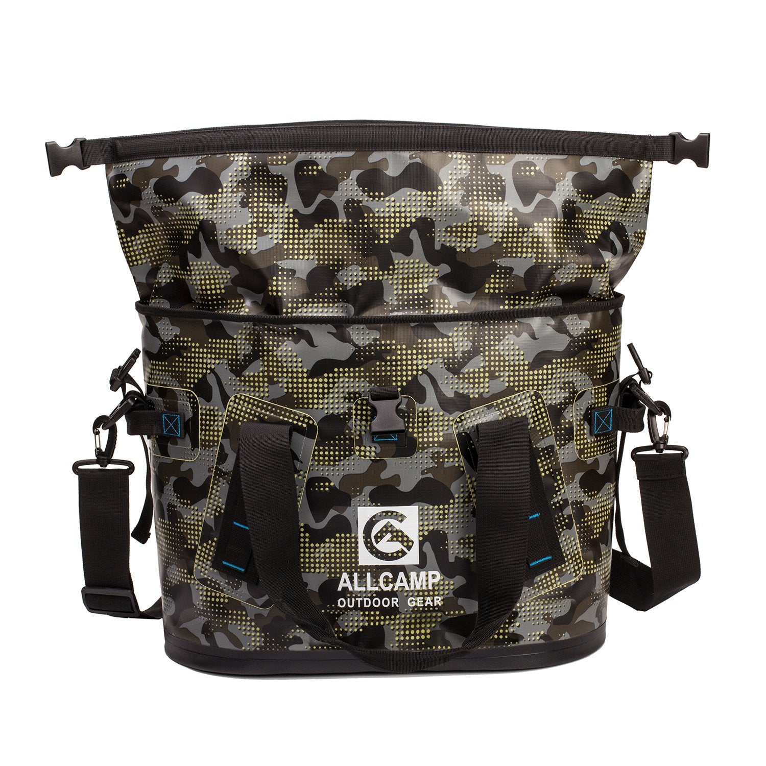 Allcamp Outdoor Gear Hopper Portable Cooler Bag 25L With 5 Ice Pack Boxes(Camo Grey)