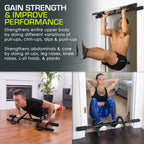 Prosourcefit Fit Multi-Grip Chin-Up/Pull-Up Bar, Heavy Duty Doorway Trainer For Home Gym