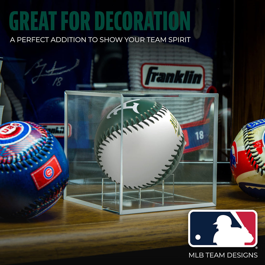 Franklin Sports Oakland Athletics Mlb Team Baseball - Mlb Team Logo Soft Baseballs - Toy Baseball For Kids - Great Decoration Fo