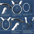 4-Pack 20'' Fat Tire Tubes 20 X 3.5/4.0'' Av32Mm Schrader Valve 20'' Fat Bicycle Tubes Compatible With 20 X 3.5 20 X 3.6 20 X 3.