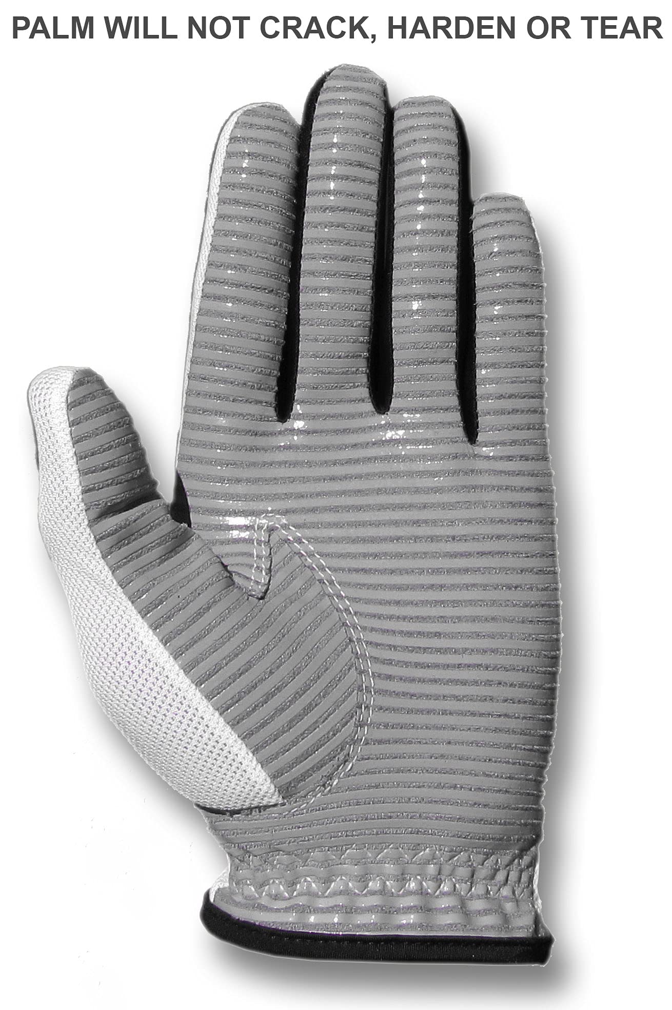 Caddydaddy Claw Golf Glove For Men - Breathable, Long Lasting Golf Glove (White, Sm, Left)