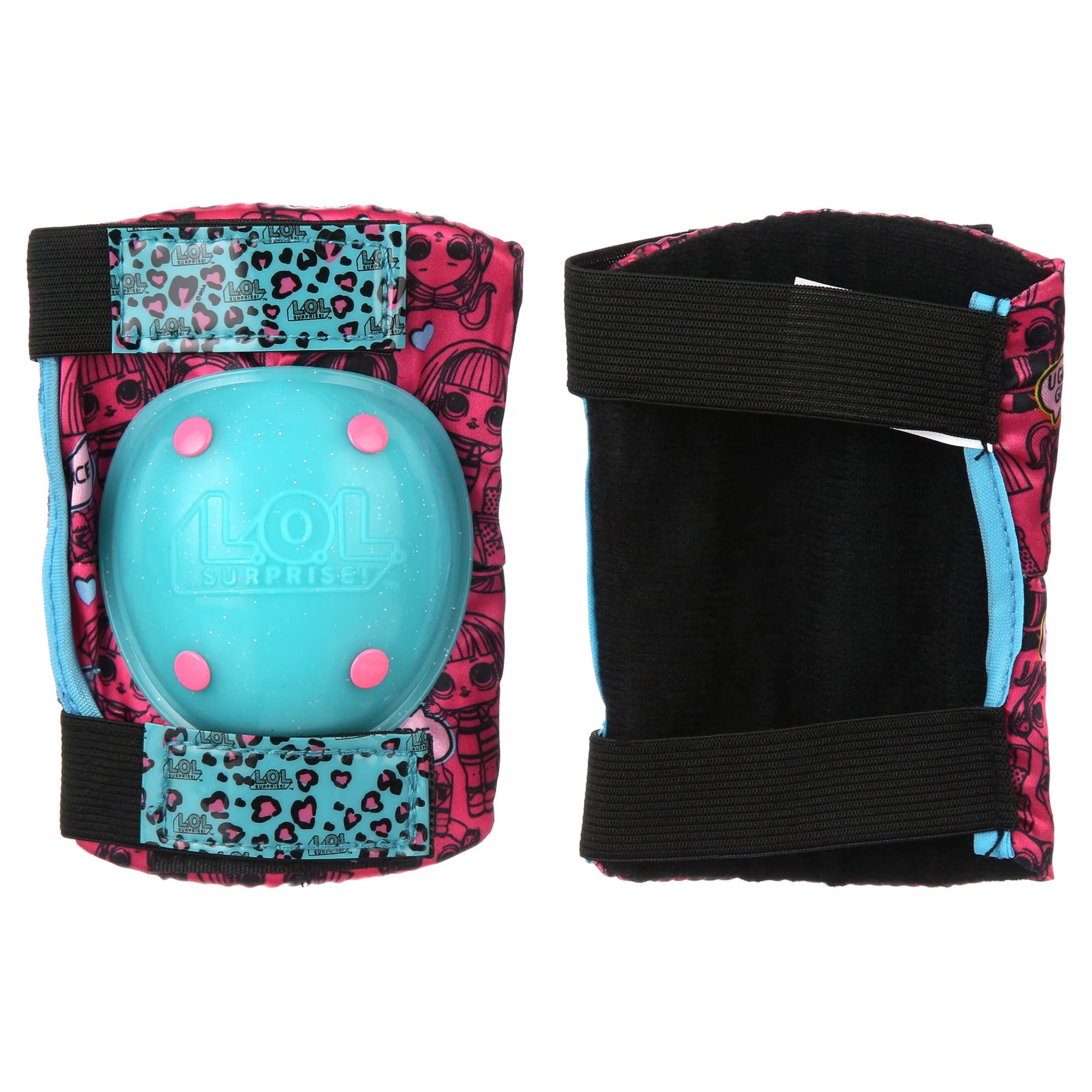 Lol Surprise Signature Series Protective Knee Pads & Elbow Pads For Kids Bike, For Ages 3+, Pink