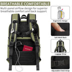 Cooler Backpack,Insulated Backpack Cooler Leakproof Double Deck Cooler Bag For Men Women Rfid Lunch Backpack