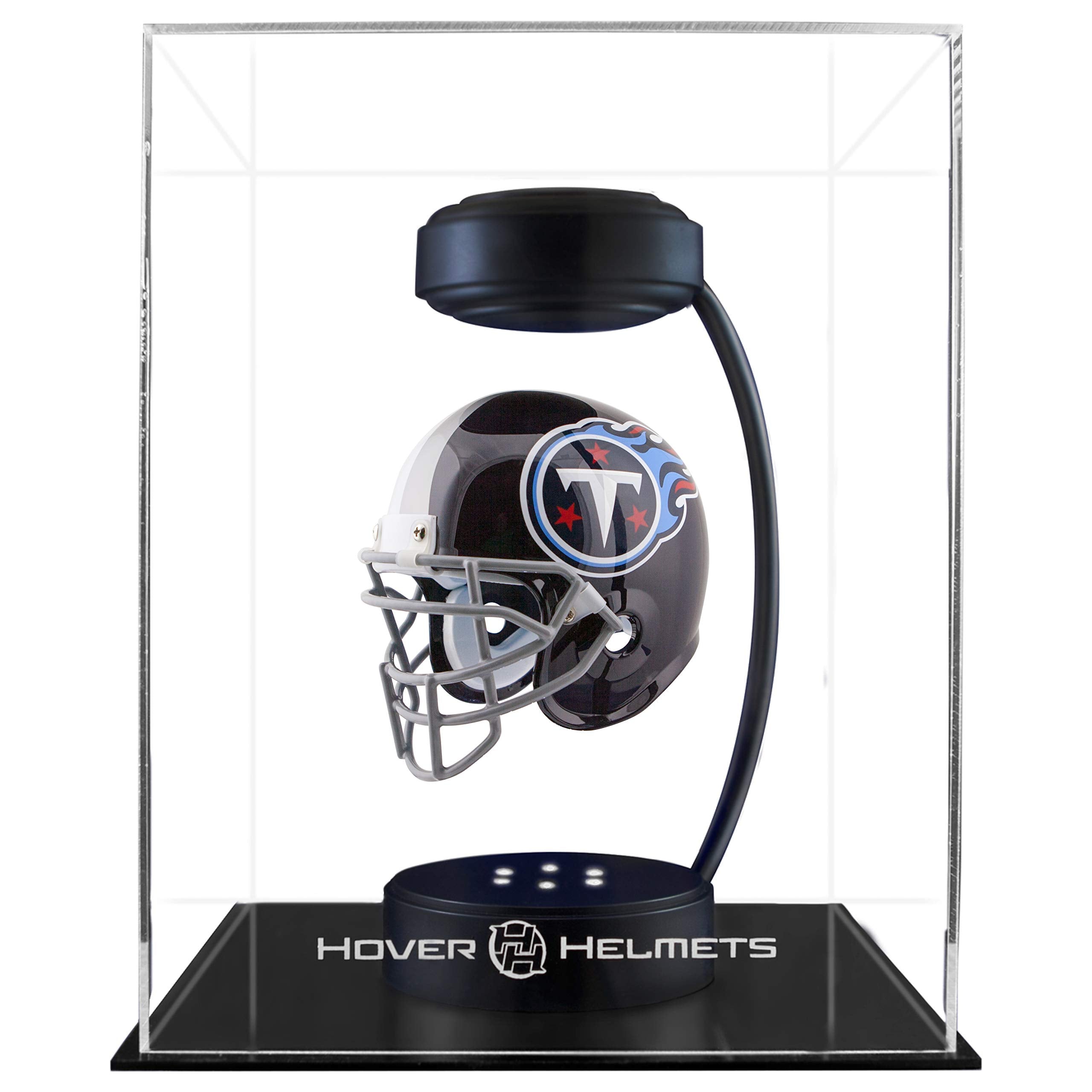 Pegasus Sports Nfl Rotating Levitating Hover Helmet With Led Lighting, Tennessee Titans
