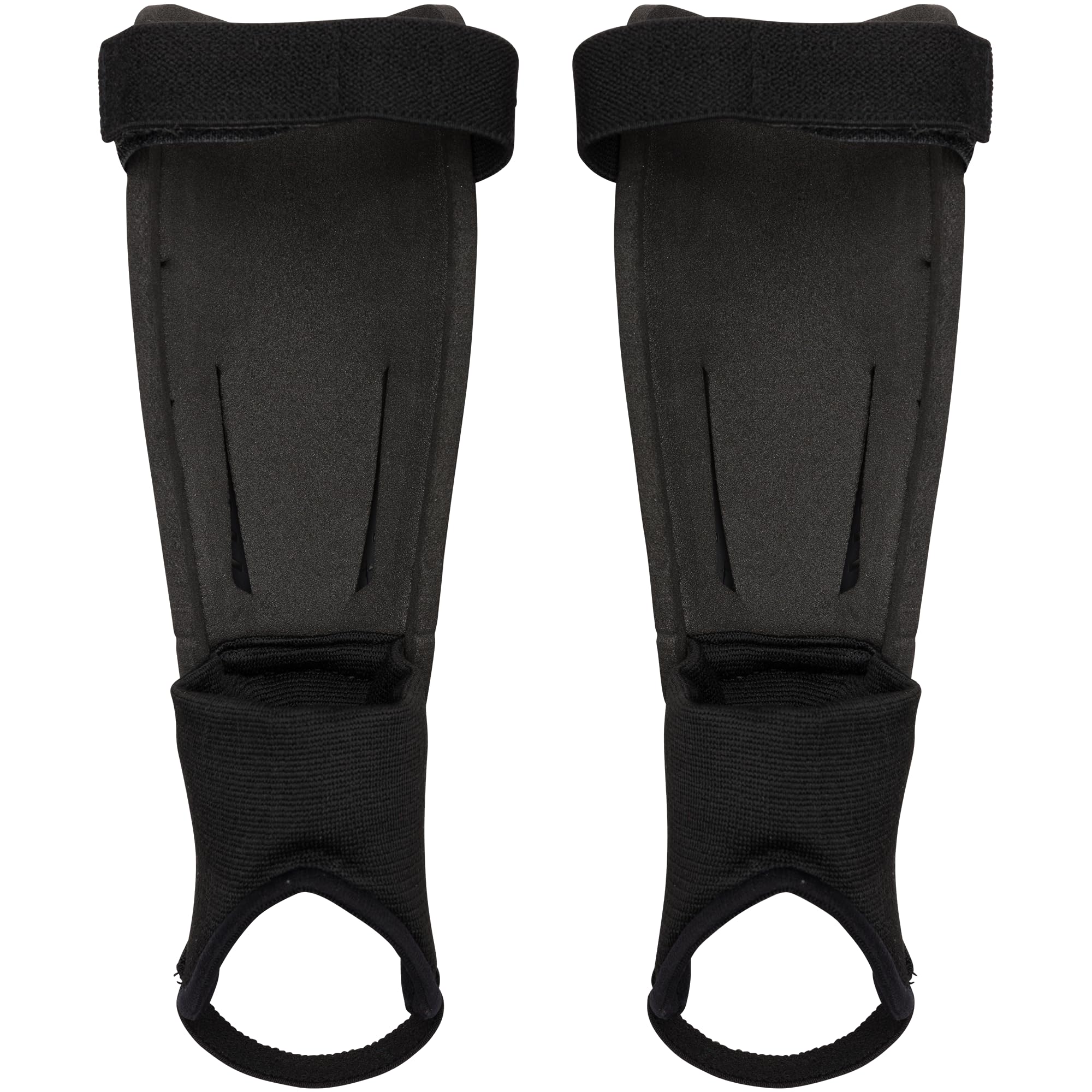 Ua Challenge Shin Guard Yth Black/Castle Rock M