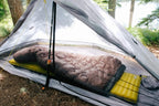 Six Moon Designs Lunar Solo Gray 1 Person Ultralight Tent. 26 Oz. Backpacking Tent. 100% Silicone Coated Polyester Material For