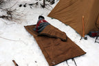 1844 Helko Werk Germany Waxed Canvas Bedroll & Swiss Army Blanket Bundle - Camping Bedroll With Leather Straps And Zipper - Wate