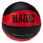 Franklin Sports Nba Portland Trail Blazers Toy Basketballs - 2 Pack Of Kids Soft Mini Basketballs For Over The Door + Indoor Hoo