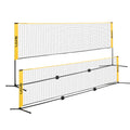 A11N 14Ft Badminton Pickleball Net - Height Adjustable For Junior Tennis, Soccer Tennis & Kids Volleyball - Portable For Indoor