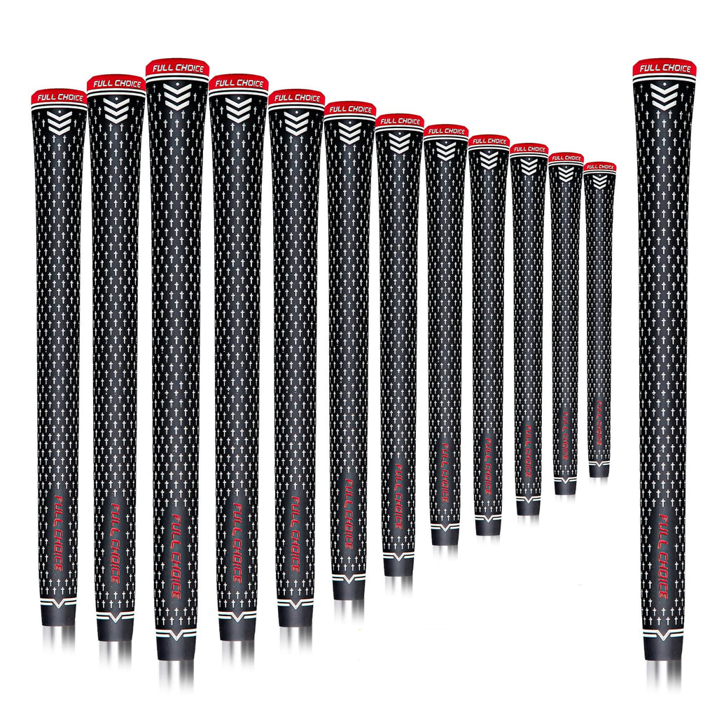 Full Choice Rubber Golf Club Grips, Advanced Texture Control And High Feedback Golf Putter Grips