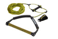 Seachoice 4-Section Wakeboard Rope, 70 Ft. Long, 15 In. Handle w/ Textured EVA Grip, 6 In. Trick Handle