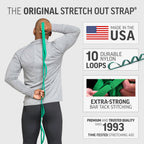 The Original Stretch Out Strap With Exercise Book - Made In The Usa By Optp - Top Choice Of Physical Therapists, Athletic Traine