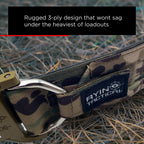 Ayin Tactical Belt Quick Release Rigger Molle Belt 1.5 Inch Inner & 2 Inch Outer Range Tactical Heavy Duty (Multicam, Lg-Xl)