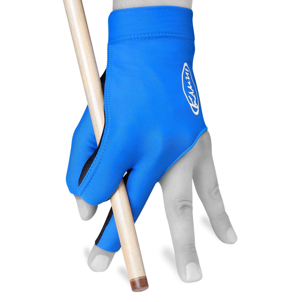 Kamui Billiard Glove Quickdry, For Left Hand, Blue (L)