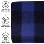 Arcturus Backwoods Wool Blanket - 4.5Lbs, Warm, Heavy, Washable, Large  Great For Camping, Outdoors, Survival & Emergency Kits (