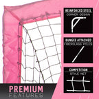 Franklin Sports Blackhawk Portable Soccer Goal - Pop-Up Soccer Goal And Net - Indoor Or Outdoor Soccer Goal - 6
