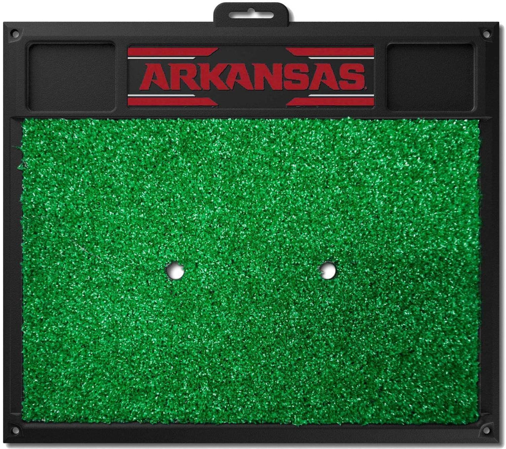 Fanmats 15501 Arkansas Razorbacks Golf Hitting Mat