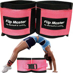 Flip Master Ankle Straps Tumbling Trainer  Gymnastics & Cheerleading Equipment For Back Flip/Tuck & Handspring Form  Adjustable 