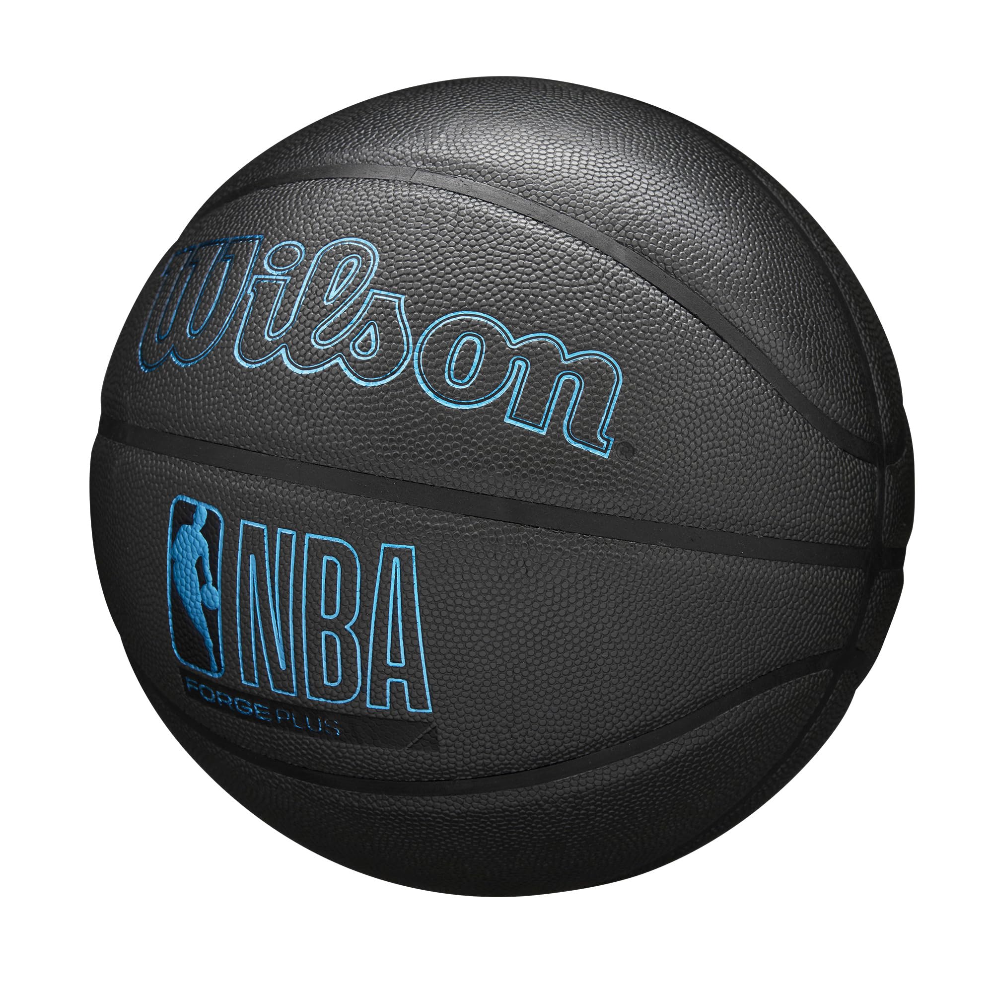 Wilson Nba Forge Plus Indoor/Outdoor Basketball - Charcoal Grey, Size 6-28.5''