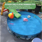 Nuwani Kiddie Pools - Round Plastic Pool For Kids, Toddler & Baby - Easy Non Inflatable Snapset Kid Pool - Large Collapsible Swi