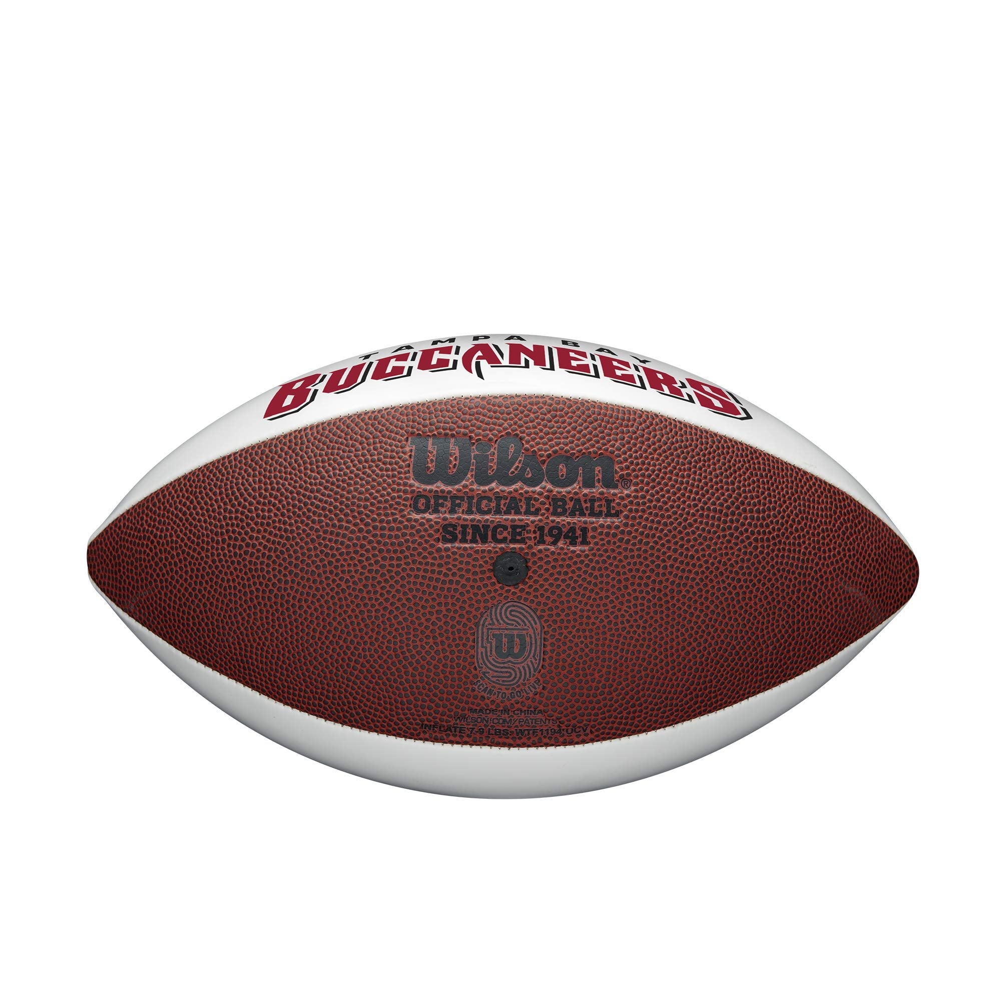 Wilson Nfl Live Team Autograph Football-Tampa Bay