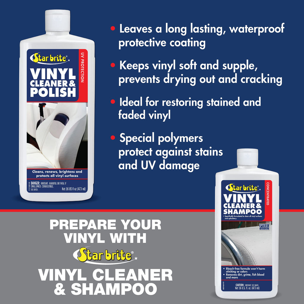 Vinyl Cleanr/Polish 16Oz (Pack Of 1)