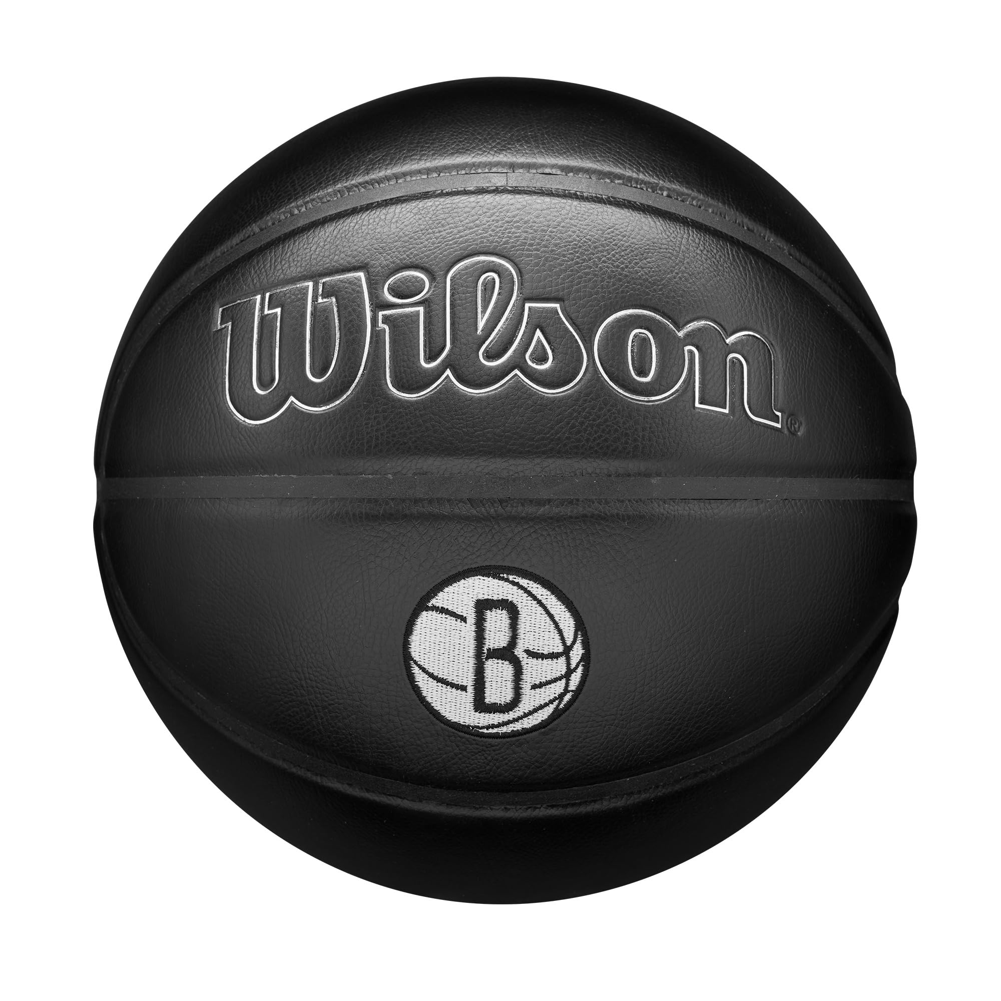 WILSON NBA Team Premiere Basketball - Brooklyn Nets, Size 7-29.5