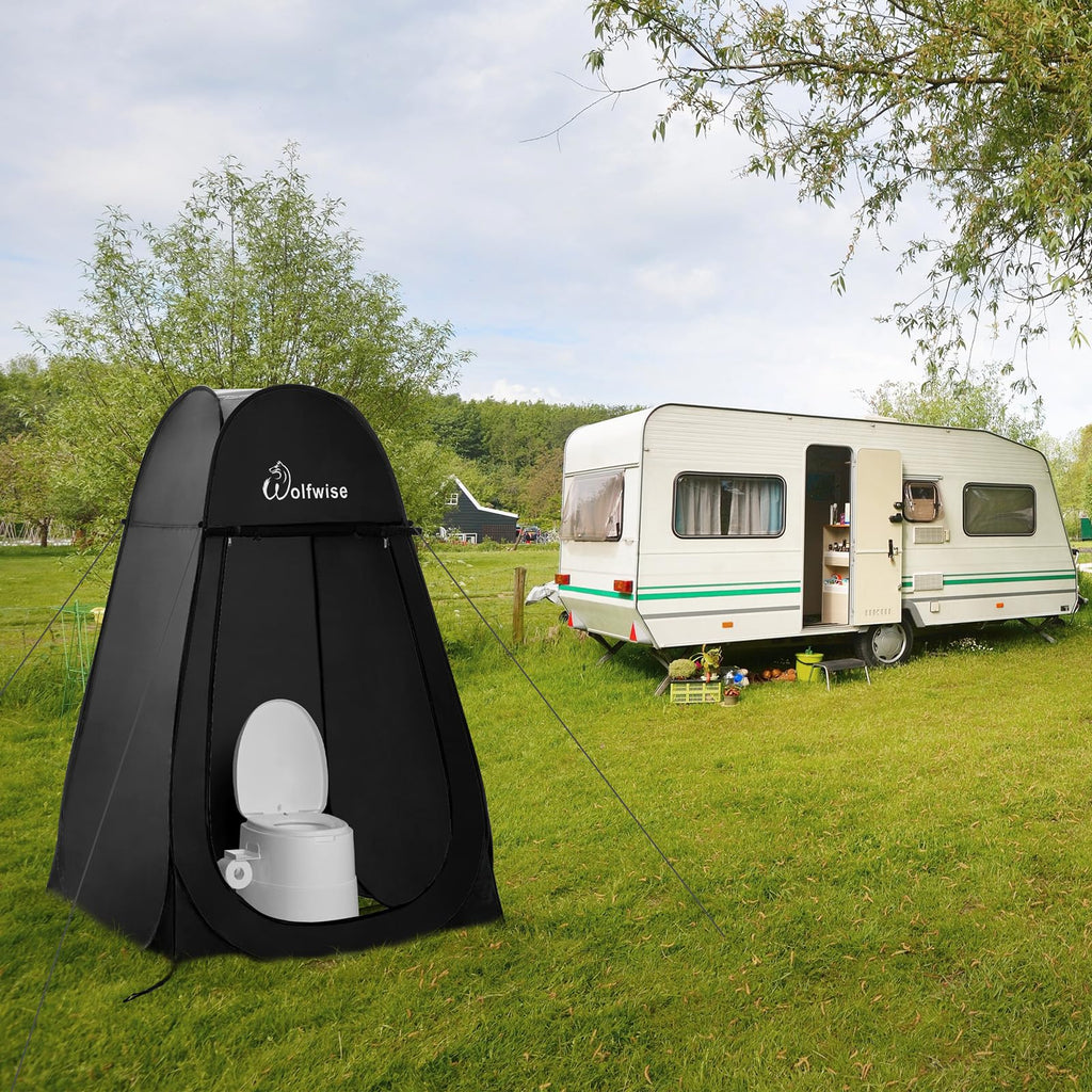 Wolfwise Pop Up Changing Tent For Beach, Camping Portable Shower Tents, Outdoor Privacy Bathroom, Change Dressing Clothes Porta