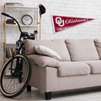 Rico Industries Ncaa Oklahoma Sooners Classic 12'' X 30'' Felt Wall D  Cor Pennant - Great For Home/Bed Room/Man Cave D  Cor