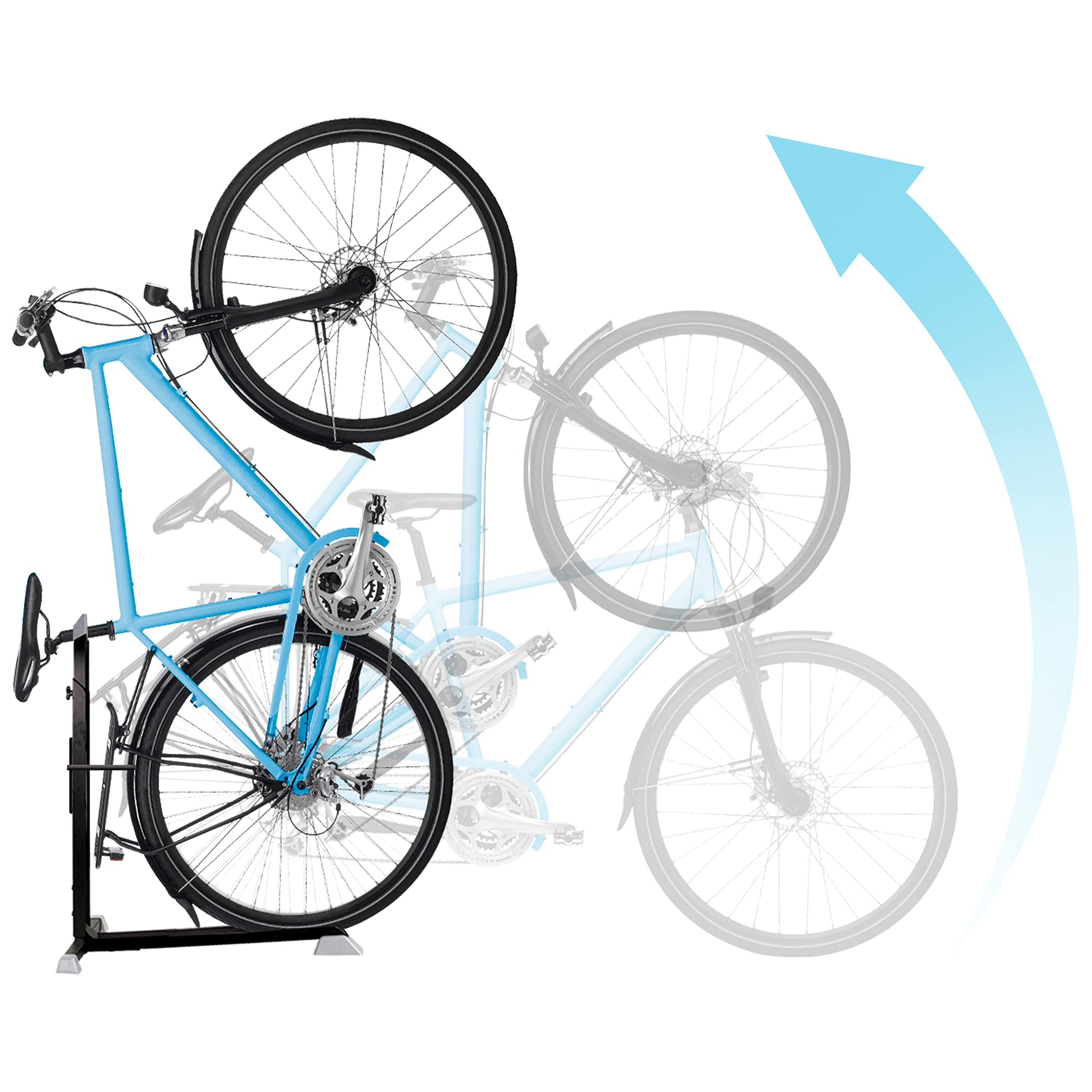 Bike Nook Bike Stand & Vertical Storage Rack The Original Vertical Bicycle Floor Stand For Garage Storage And Indoor And Outdoor