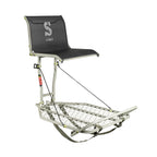 Summit Treestands Ledge Xt Hang-On Tree Stand | Lightweight | Folding Comfort-Mesh Seat (Su82117),Black