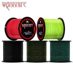 Warknife 4 Strands Braided Fishing Line, 300M/328Yards 80Lb Super Strong Wear-Resistant Tensile Strength Small Diameter Fishing