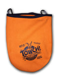 Towch Disc Golf Towel Pouch - 3 to 5 Disc Bag - Choice of 11 Colors - (Optical Orange)