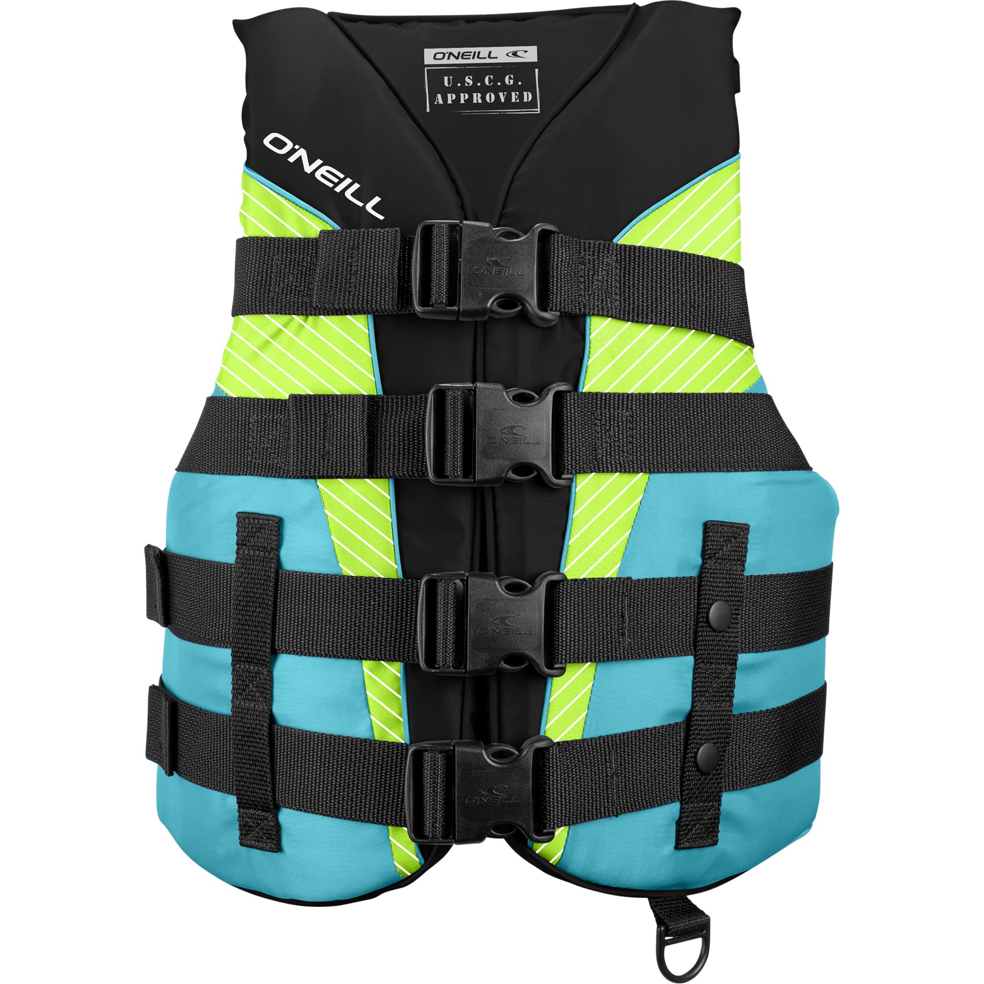 ONeill Womens SuperLite USCG Approved Life Vest - Lightweight Womens Life Jacket for Boating, Wakeboarding, Waterskiing & Your F