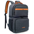 Tourit Backpack Cooler With Double Decks, Insulated Cooling Bag For Lunch,Waterproof Lightweight For Men To Camping, Picnic, Hik
