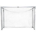 Franklin Sports Futsal Goal - Aluminum Official Size Goal - Indoor Soccer Net - Folding, Portable Futsal + Soccer Net - 9' 10''