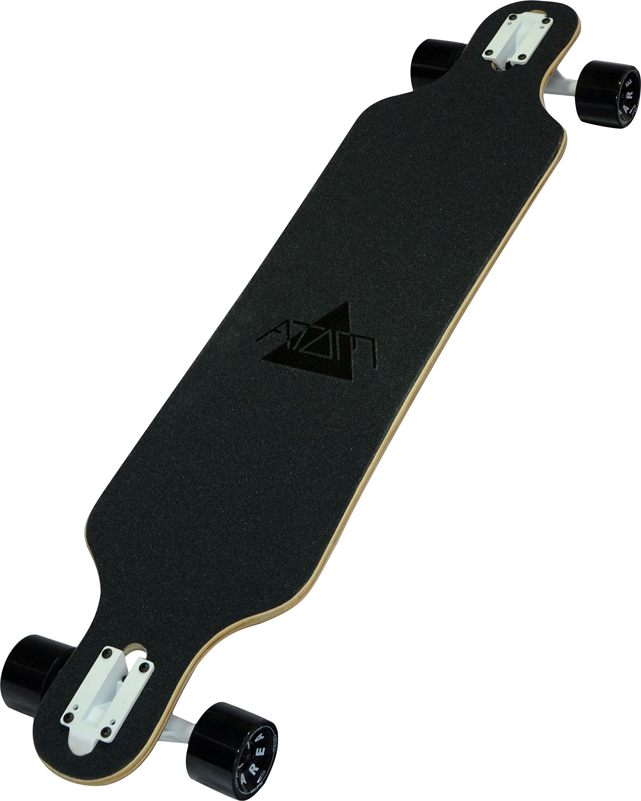 Atom Longboards Atom Drop Through Longboard - 40'' , Blue Geo
