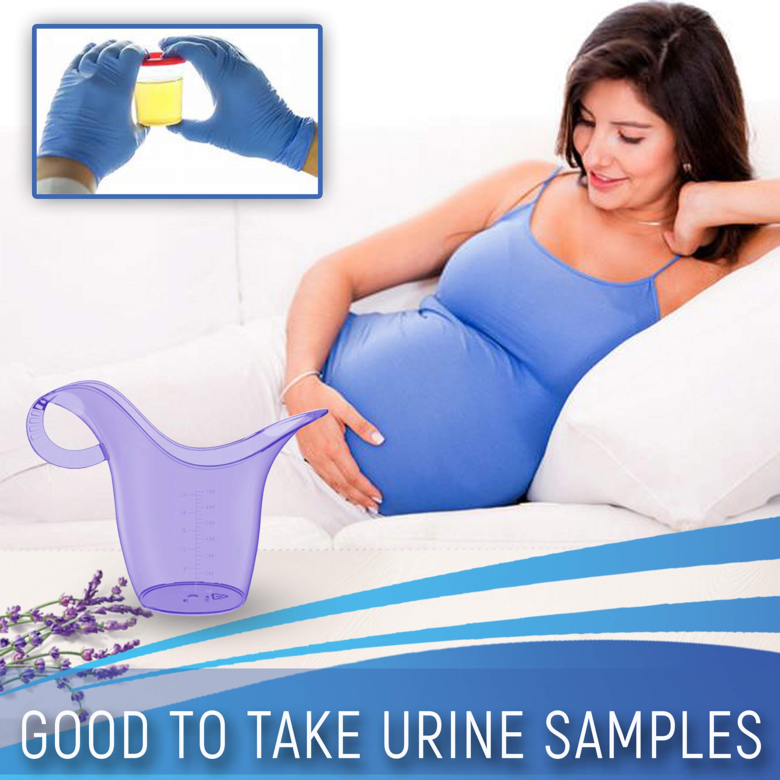 Female Urinal - Portable Urination Device For Women - Pee Standing Up - Squad-Free - Ideal During Nights Or Bedridden - Protecti