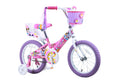 Titan Girl'S Flower Princess Bmx Bike For 4-9 Years Girls With Training Wheels 16 Inch Kids Toddler Bicycle With Utility Basket 