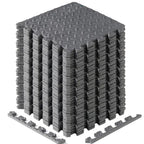 Yes4All Interlocking Exercise Foam Mats With Border - Interlocking Floor Mats For Gym Equipment - Eva Interlocking Floor Tiles J