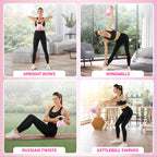 Yes4All Neoprene Coated & Kettlebell Sets - Hand Weights For Home Gym & Dumbbell Weight Set Training 50 Lb