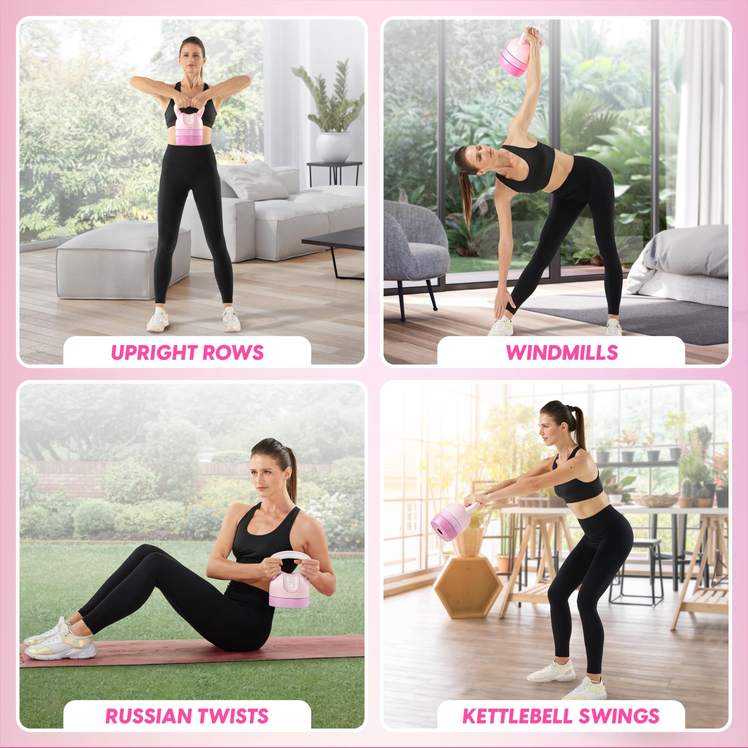 Yes4All Neoprene Coated & Kettlebell Sets - Hand Weights For Home Gym & Dumbbell Weight Set Training 50 Lb