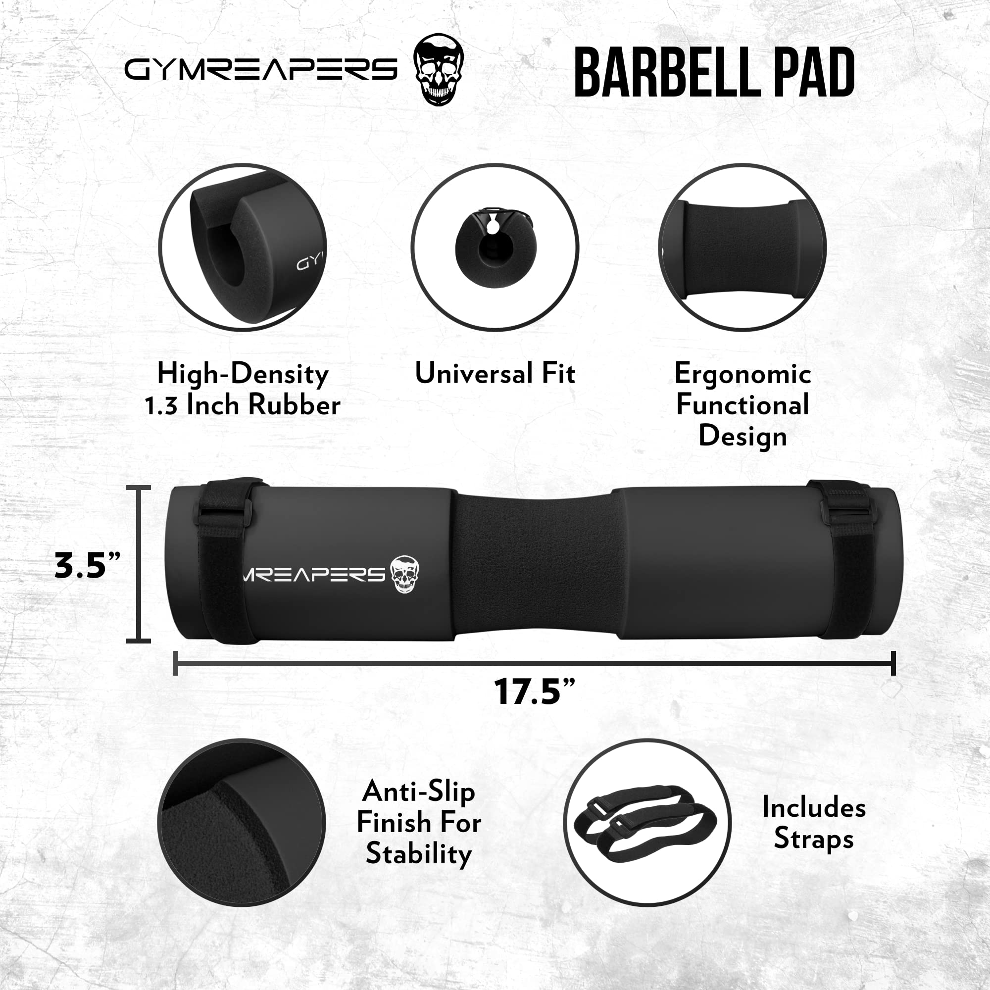 Gymreapers Barbell Squat Pad - Protective Bridge Pad For Hip Thrust, Squats, Lunges - Hip Support, Neck Protection For Bar (Mint