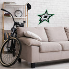 Rico Industries Nhl Dallas Stars Primary Shape Cut Pennant - Home And Living Room D  Cor - Soft Felt Ez To Hang